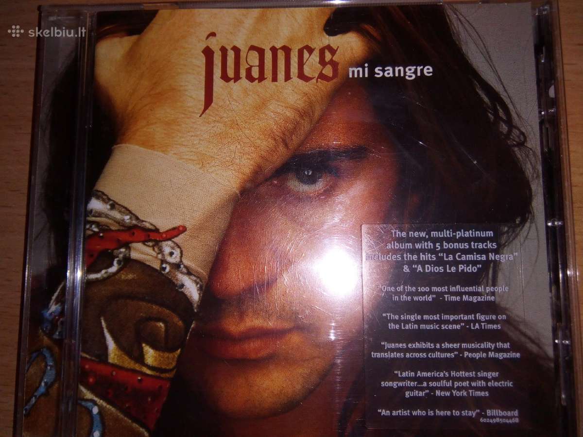 CD "Juanes Mi sangre"