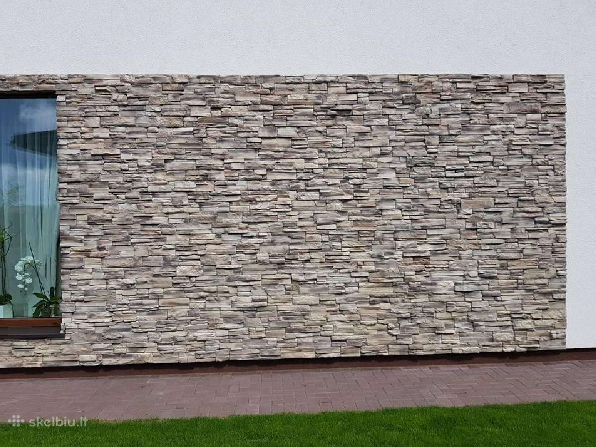 Dekoratyvinis akmuo, klinkeris, tvorų stulpai - nuotraukos Nr. 13