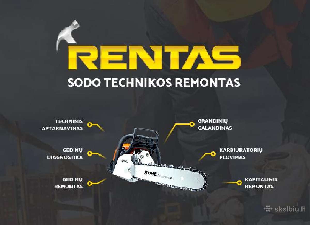 Sodo technikos remontas Klaipėda - nuotraukos Nr. 2