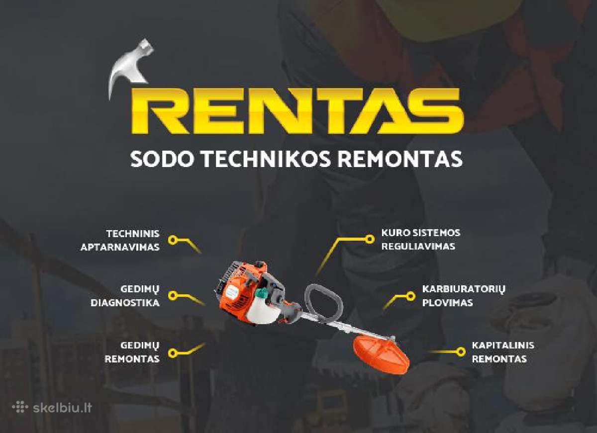 Sodo technikos remontas Klaipėda - nuotraukos Nr. 4