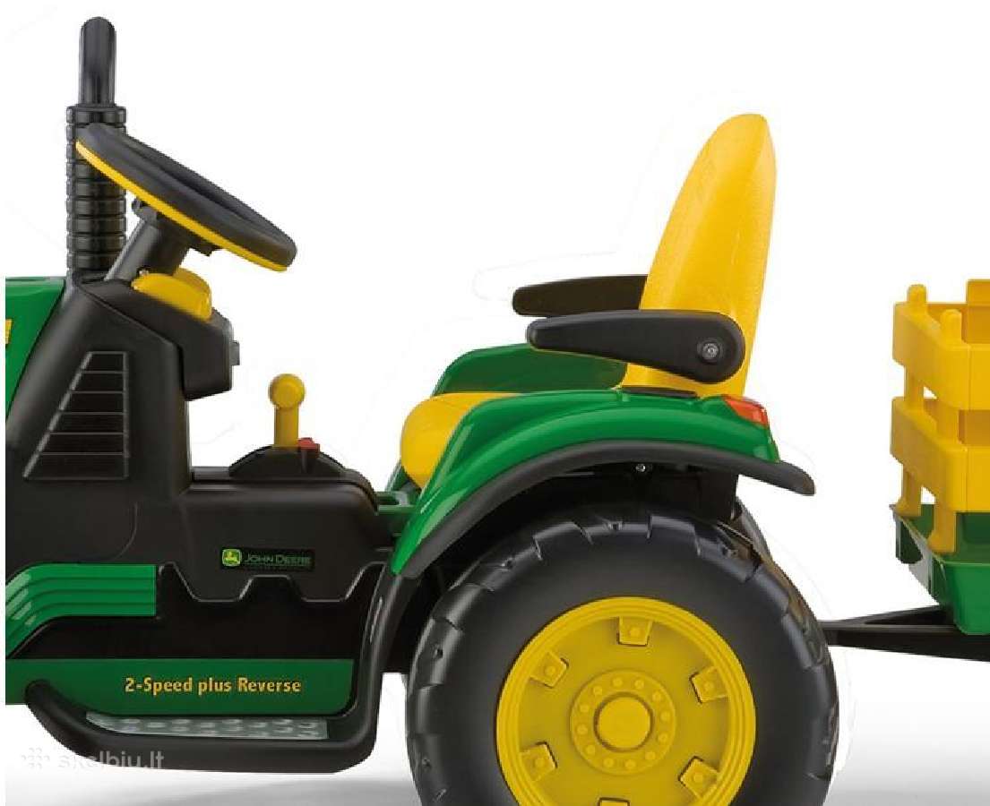 Traktoriukas John Deere Ground Force su priekaba - nuotraukos Nr. 2