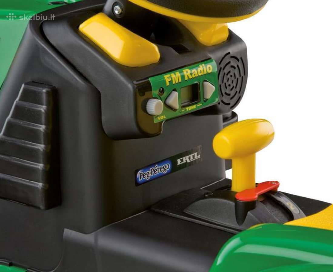 Traktoriukas John Deere Ground Force su priekaba - nuotraukos Nr. 8
