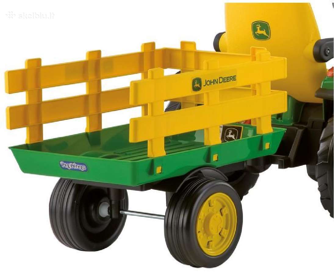 Traktoriukas John Deere Ground Force su priekaba - nuotraukos Nr. 12