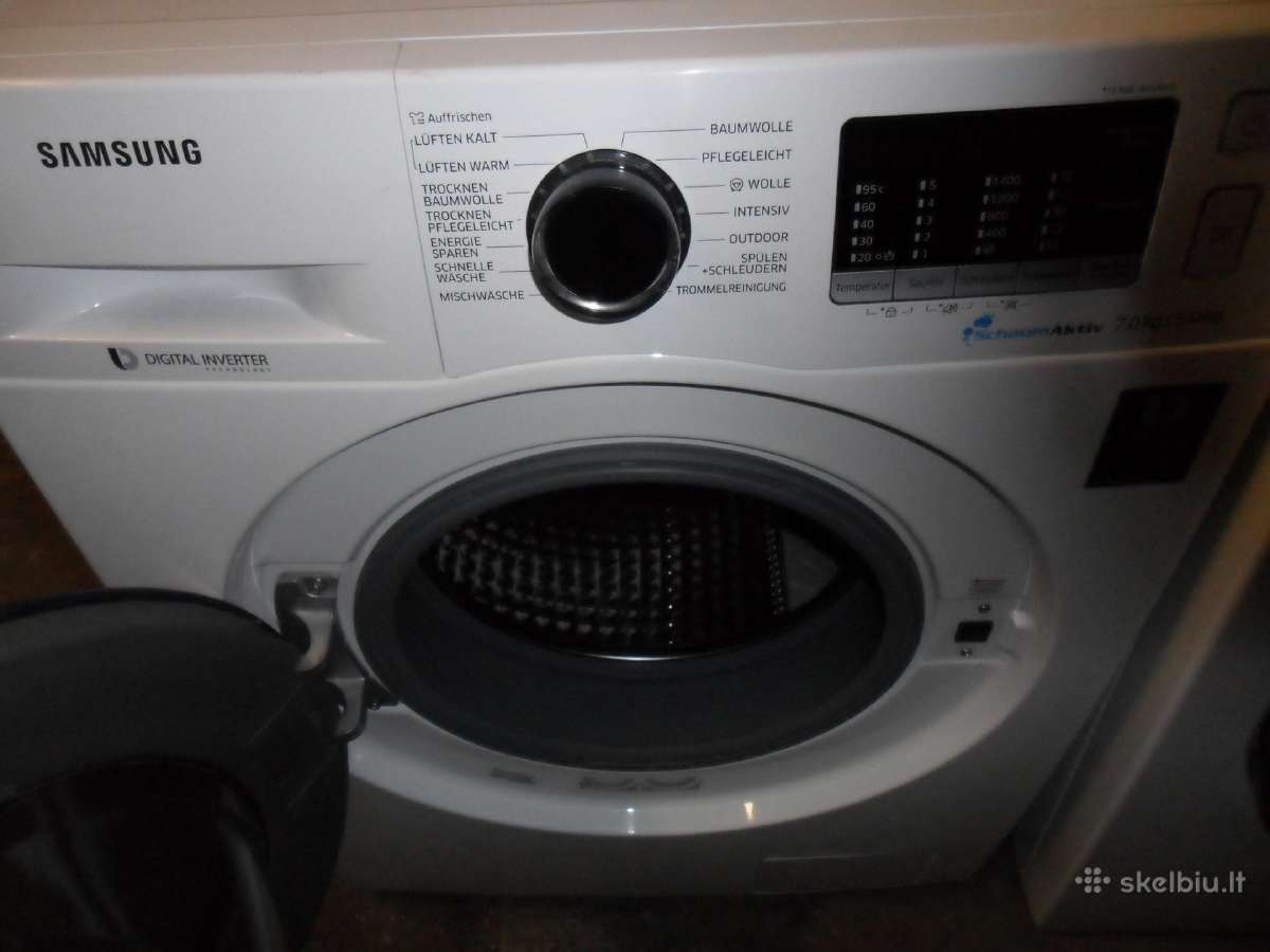 Skalbimo Masina Su Dziovykle Samsung 7/5 - nuotraukos Nr. 10