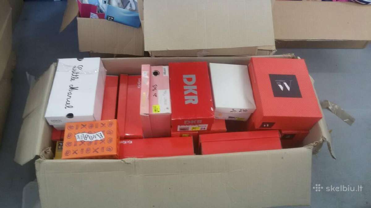 Nauja avalynė (stock) urmu iš Prancūzijos didmena - nuotraukos Nr. 9