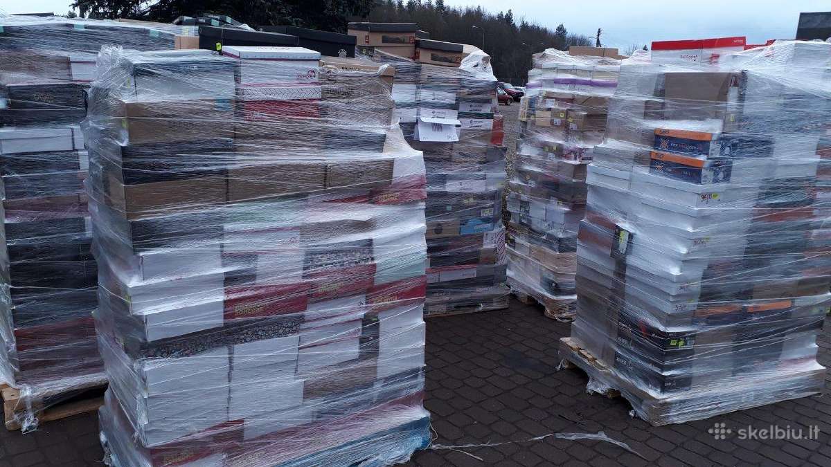 Nauja avalynė (stock) urmu iš Prancūzijos didmena - nuotraukos Nr. 2