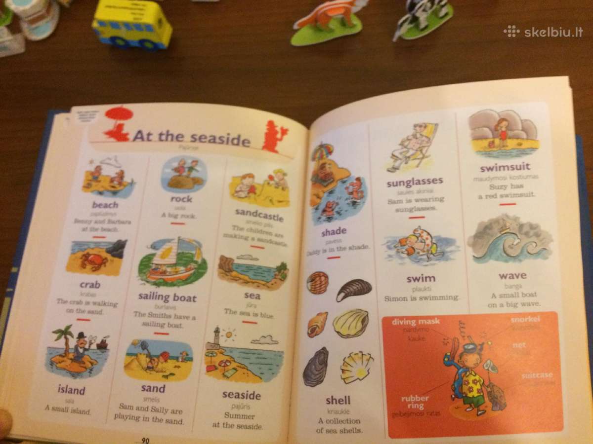 Mano pirmasis anglų kalbos žodynėlis (Larousse) - nuotraukos Nr. 4