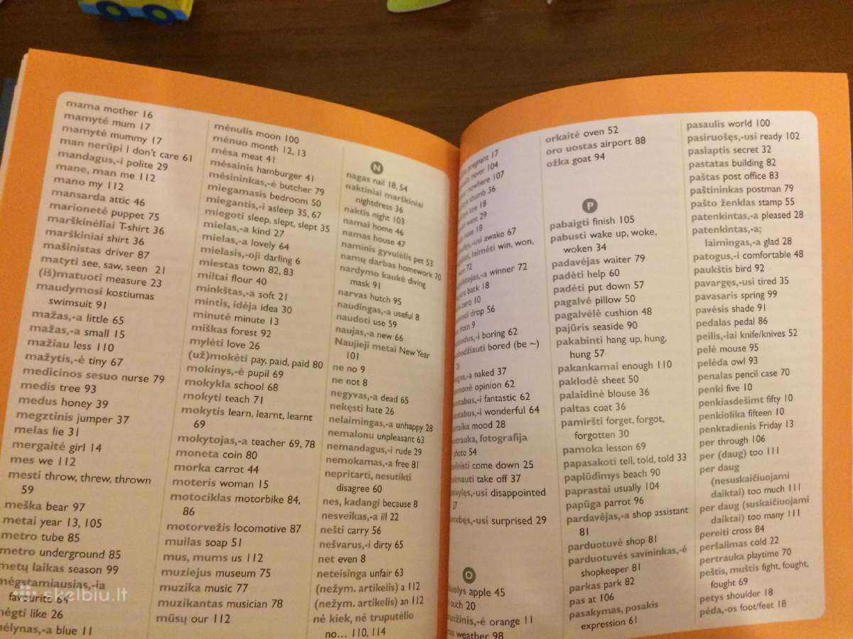 Mano pirmasis anglų kalbos žodynėlis (Larousse) - nuotraukos Nr. 5