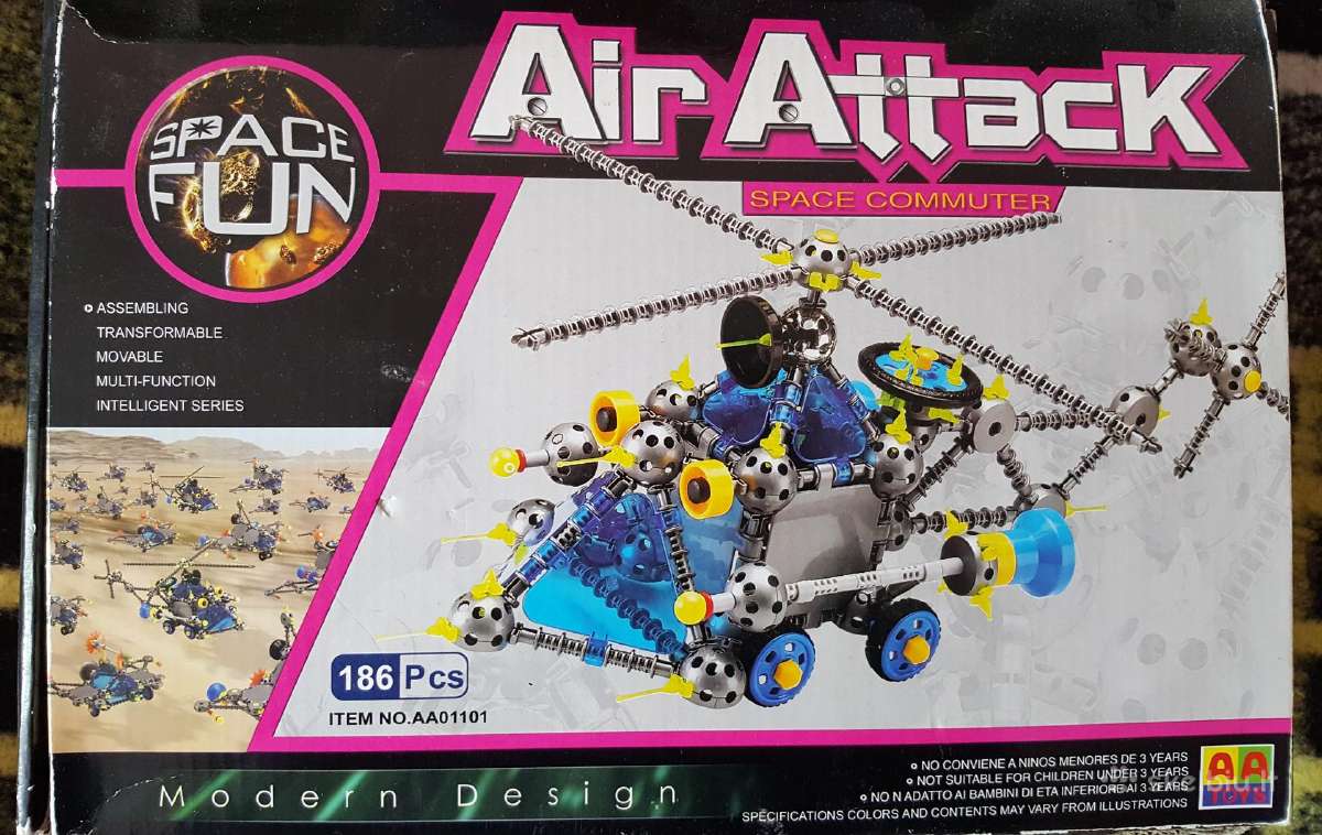 "Air Attack" konstruktorius + Lego