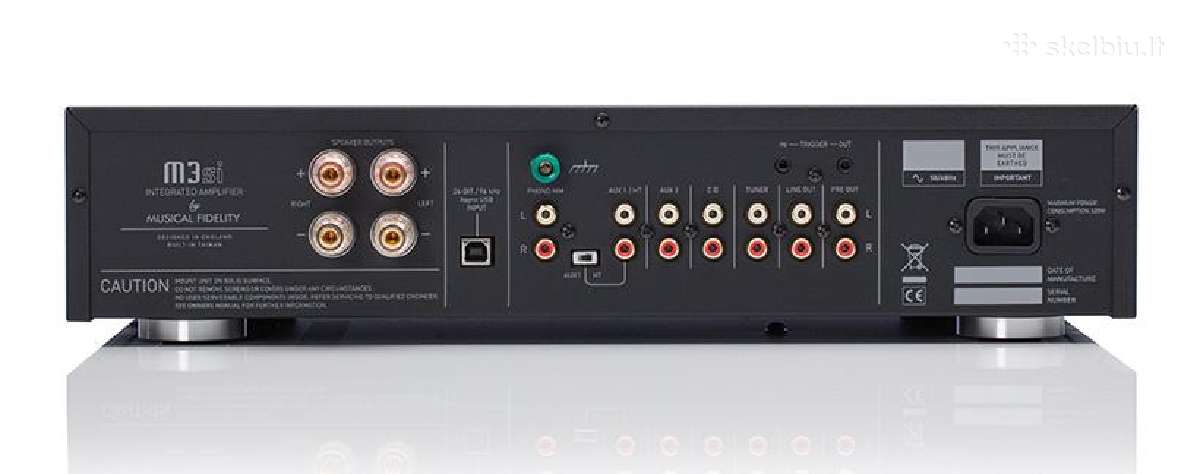 Musical Fidelity M6si-200w stiprintuvas - nuotraukos Nr. 9