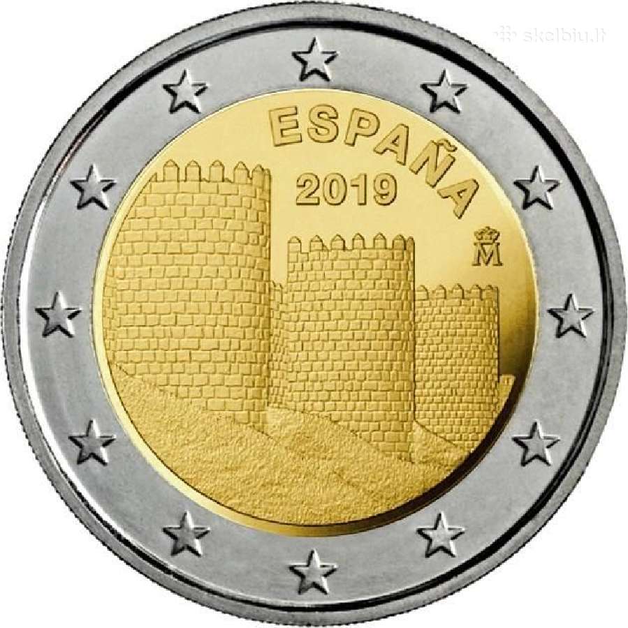 2019 Ispanijos 2 eurų moneta