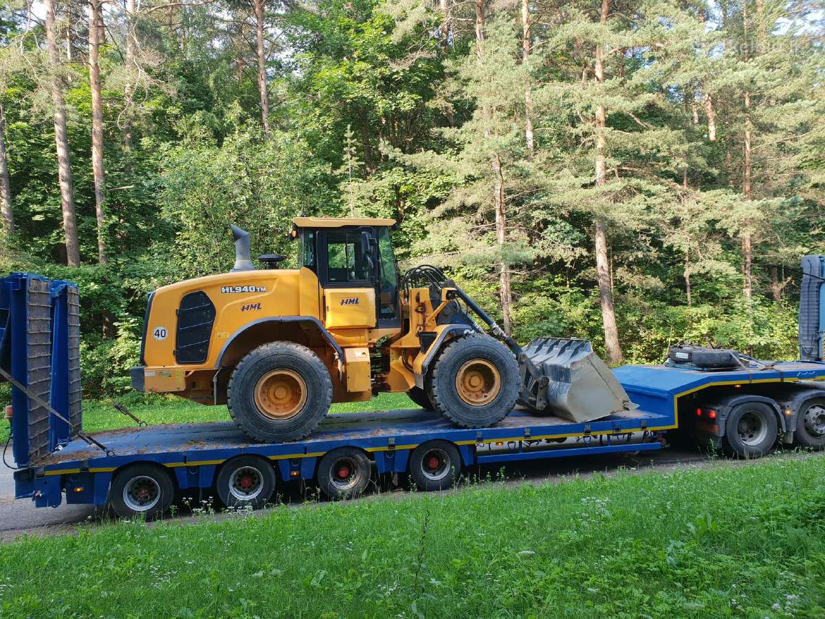 Negabaritinių krovinių pervežimas 48 tonos 20m - nuotraukos Nr. 8