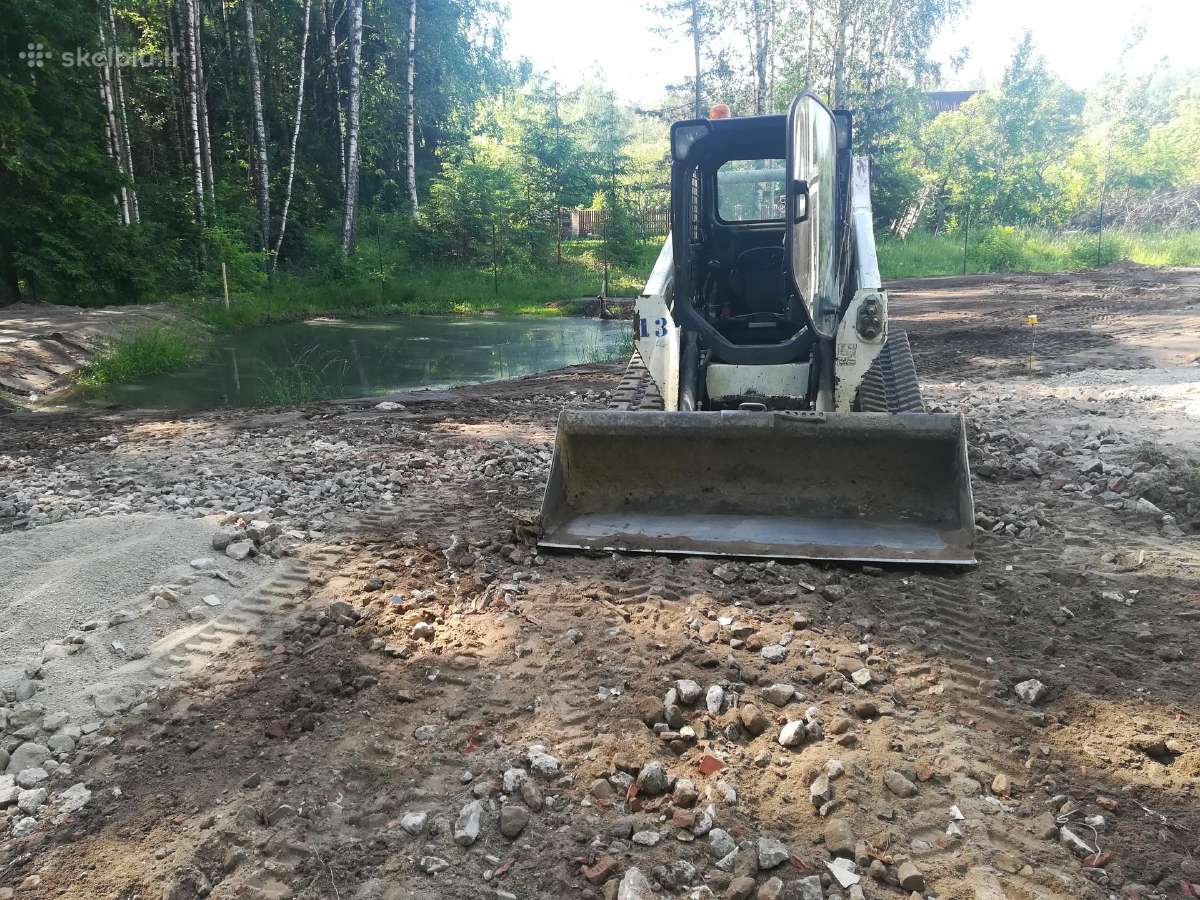 Statybinės technikos nuoma. Sniego valymas - nuotraukos Nr. 19