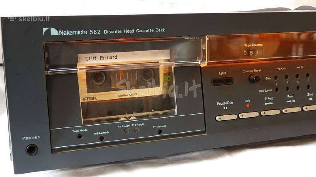 Kasetinis Nakamichi Akai Aiwa Sony JVC Pioneer - nuotraukos Nr. 18