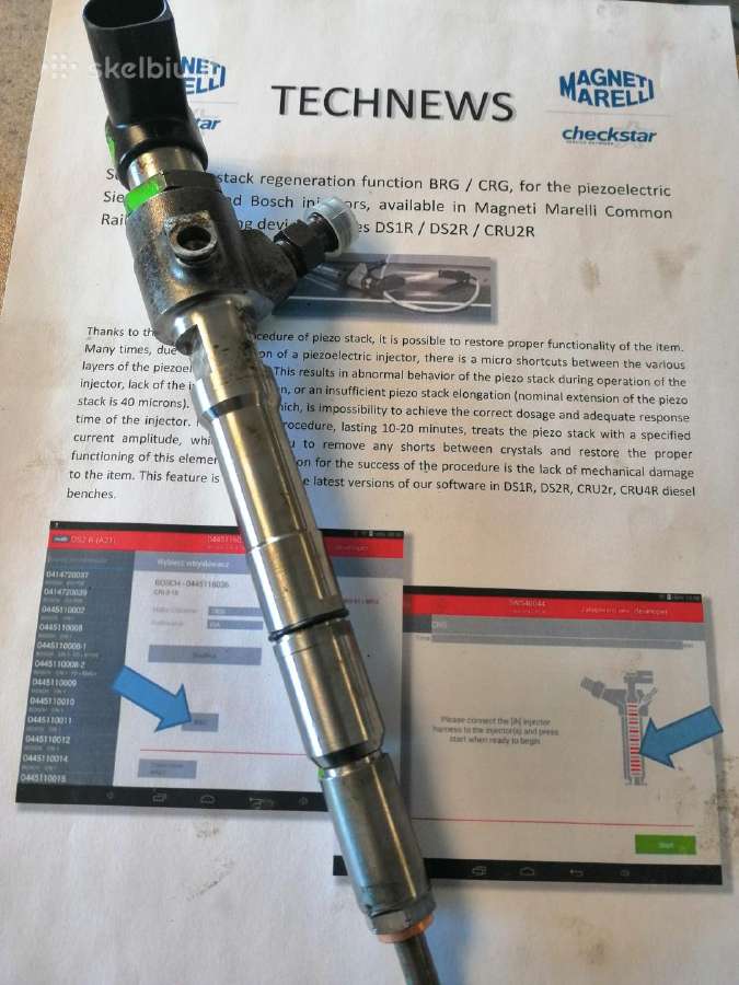 VW 1,6tdi purkštukai - nuotraukos Nr. 7