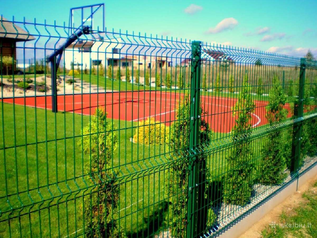 Metalinės tvoros, varteliai