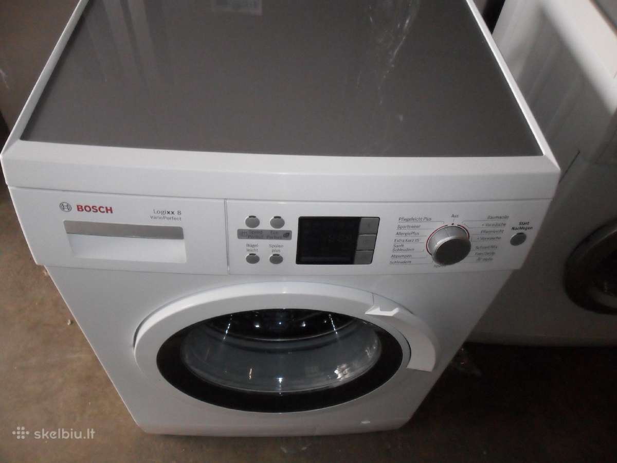 Vokiska Bosch Skalbimo Masina 8kg - nuotraukos Nr. 4