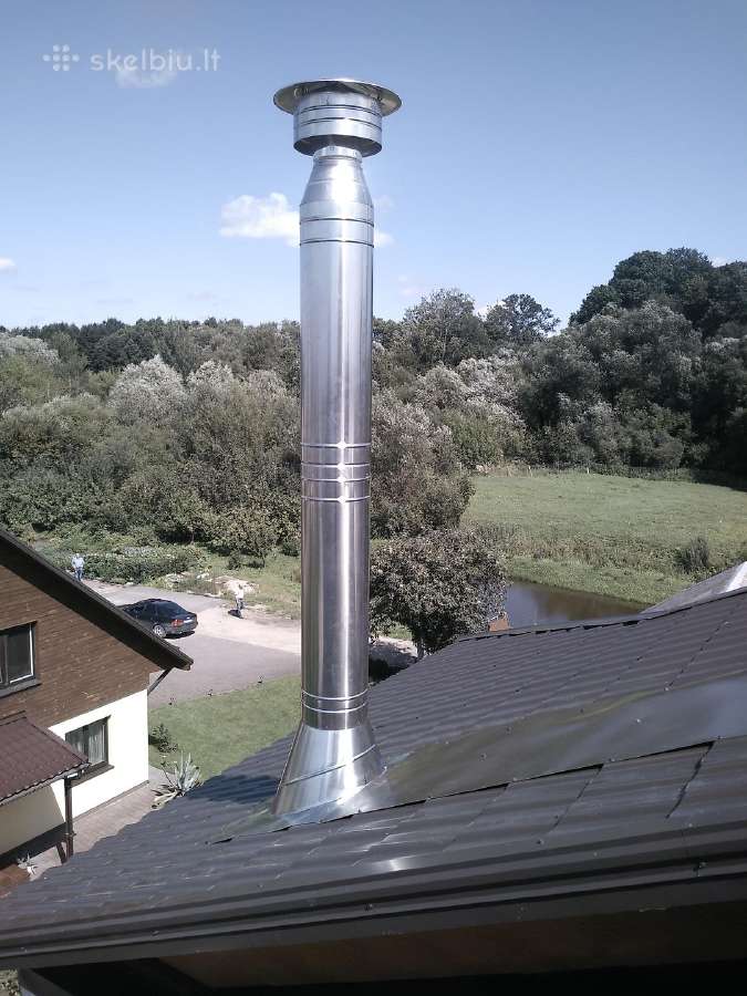 Skardos lankstiniai. Kaminų įdėklai. - nuotraukos Nr. 3