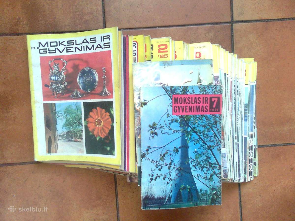 Žurnalai "Mokslas ir gyvenimas" po vieną numerį - nuotraukos Nr. 2