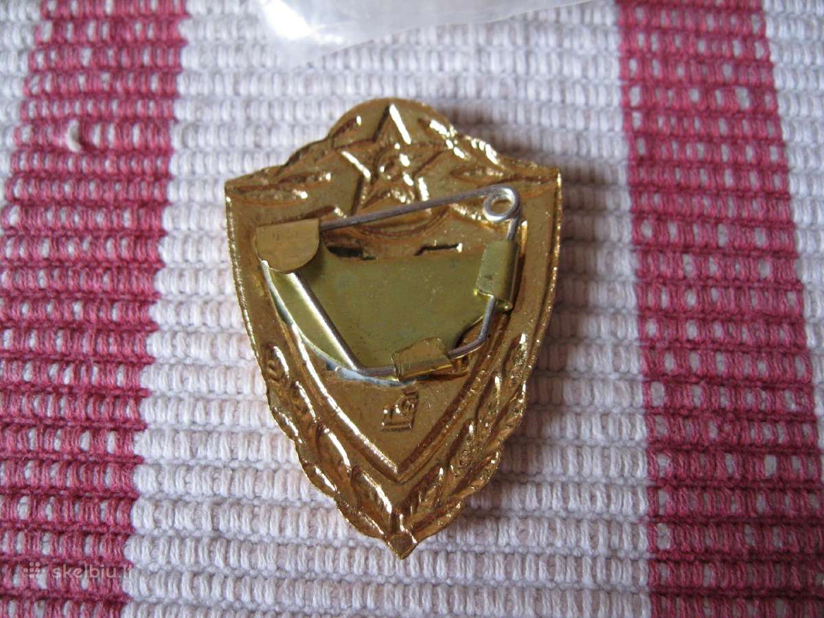 CCCP karinis zenklas M. Sunkaus Metalo. Naujas. - nuotraukos Nr. 4