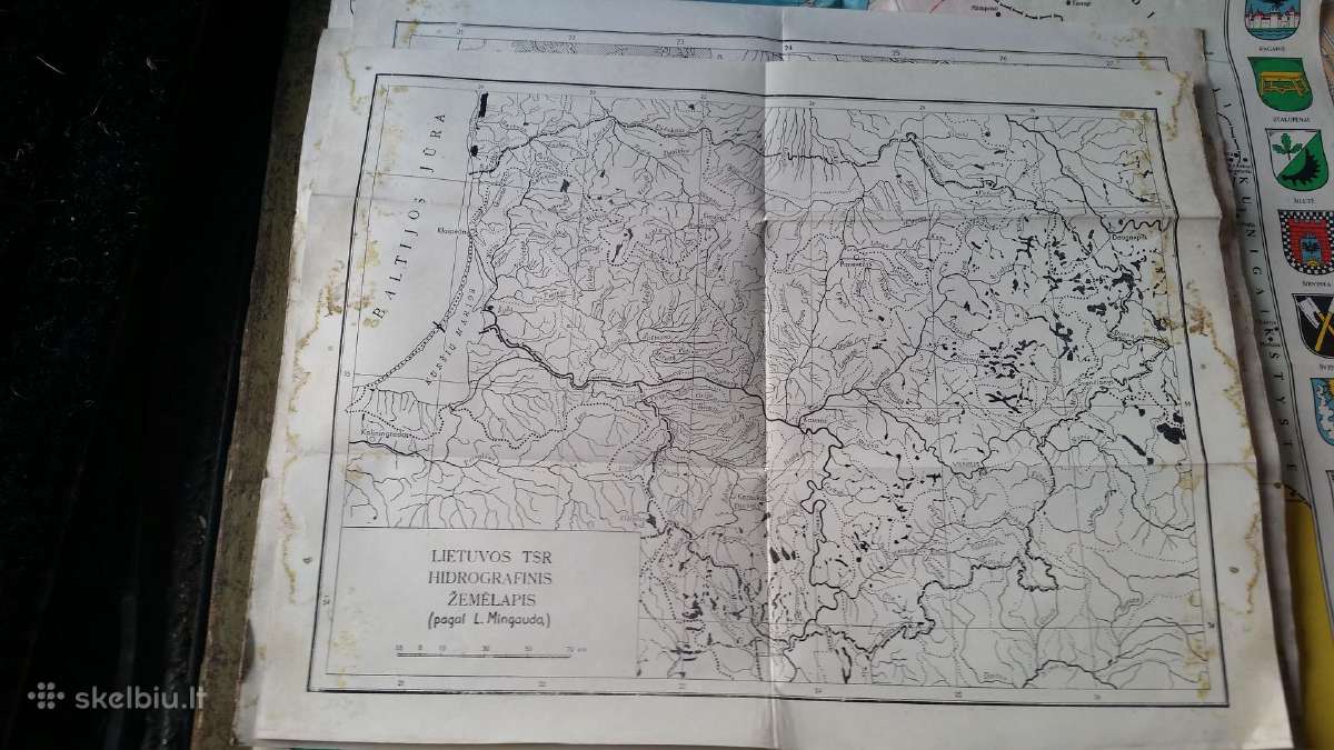 Seni zemelapiai - nuotraukos Nr. 7