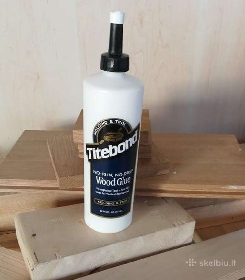 Titebond klijai medienai, statybininiai klijai - nuotraukos Nr. 13