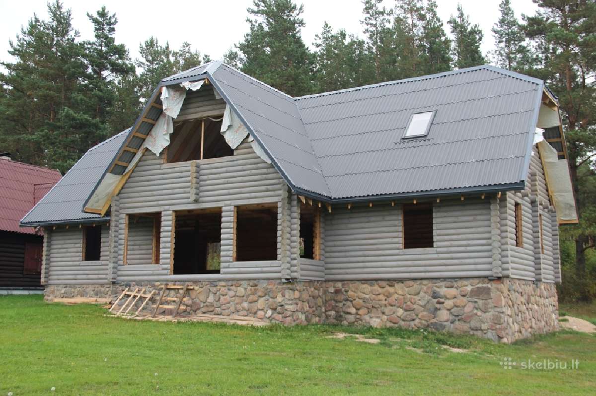 Rąstiniai namai, vasarnamiai, pirtys ir pavėsines - nuotraukos Nr. 9