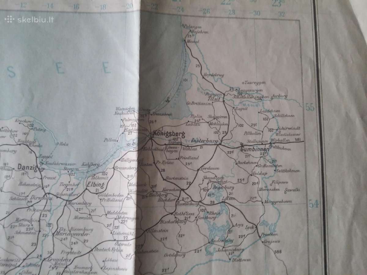 Žemėlapis Vokietijos, Europos ir pasaulio 1909 m - nuotraukos Nr. 17