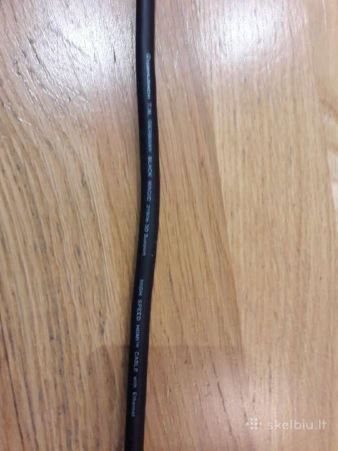 Hdmi kabelis Oehlbach Black Magic 3D - nuotraukos Nr. 2