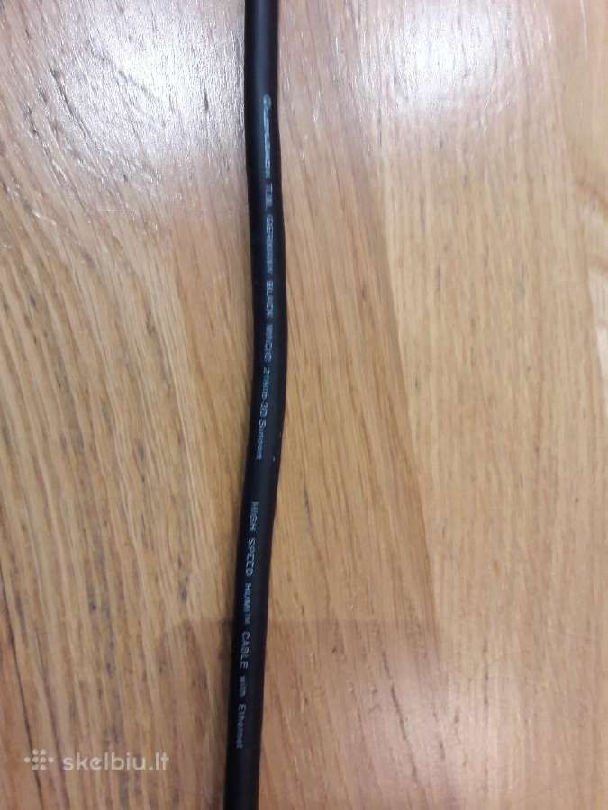 Hdmi kabelis Oehlbach Black Magic 3D - nuotraukos Nr. 3