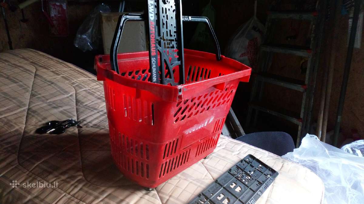Plastikiniai krepsiai