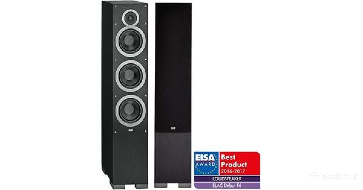 Elac Vela FS 408 High Gloss Black koloneles - nuotraukos Nr. 10