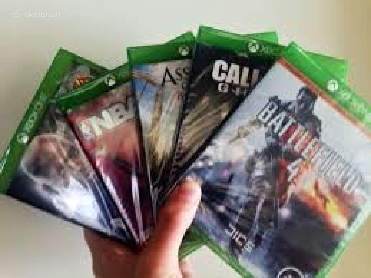 Parduodu Xbox One originalai žaidimai - nuotraukos Nr. 3