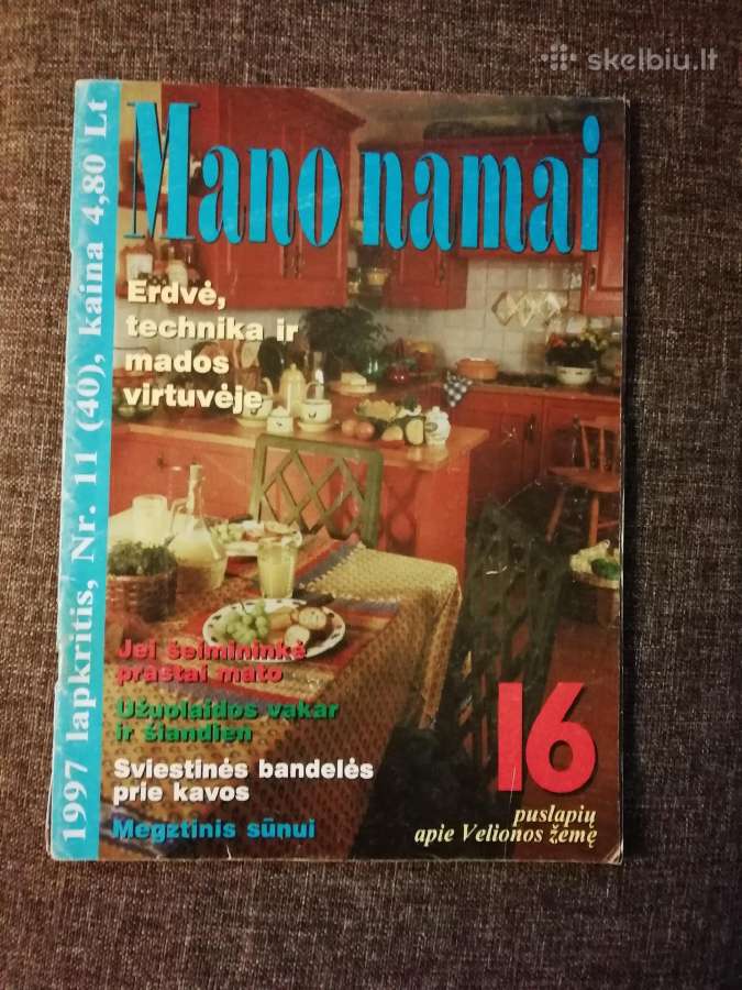 1997 m zurnalas Mano namai