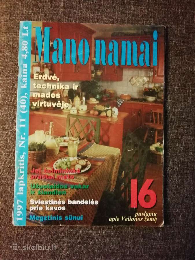 1997 m zurnalas Mano namai