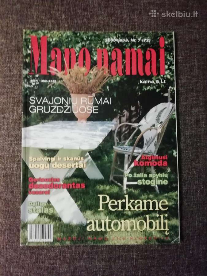 2000 m zurnalas Mano namai