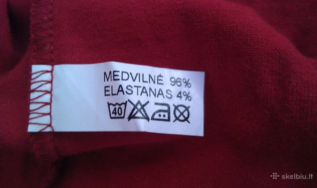 Maikutė "Rocadeforte" ilgom rankovėm raudona - nuotraukos Nr. 5