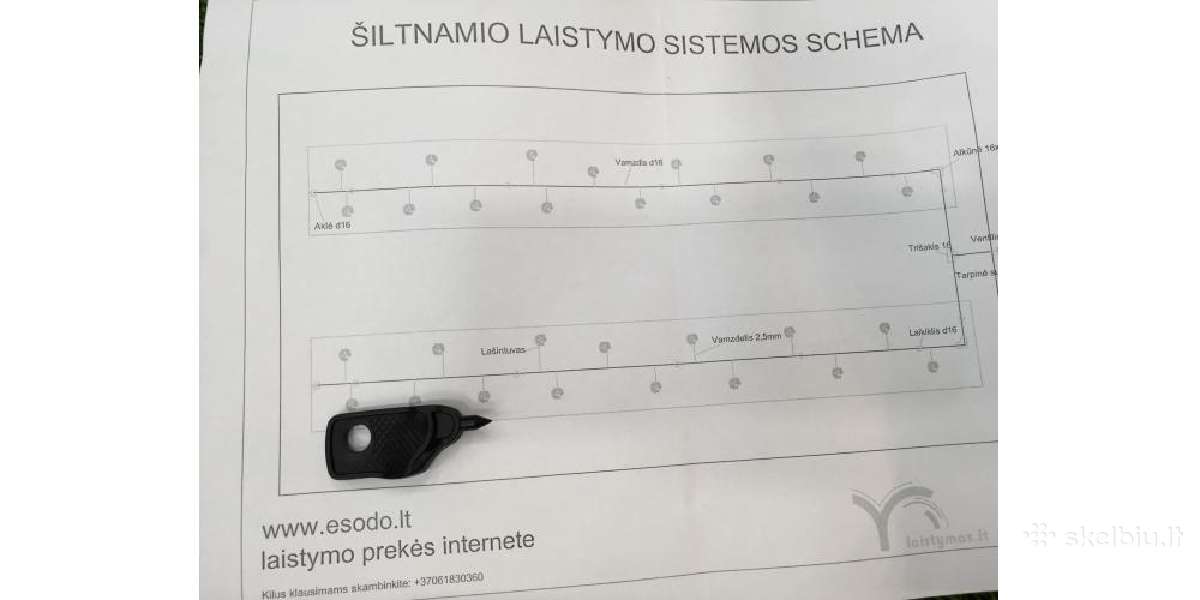 Šiltnamio laistymo kompl. su smeigtukais - nuotraukos Nr. 8