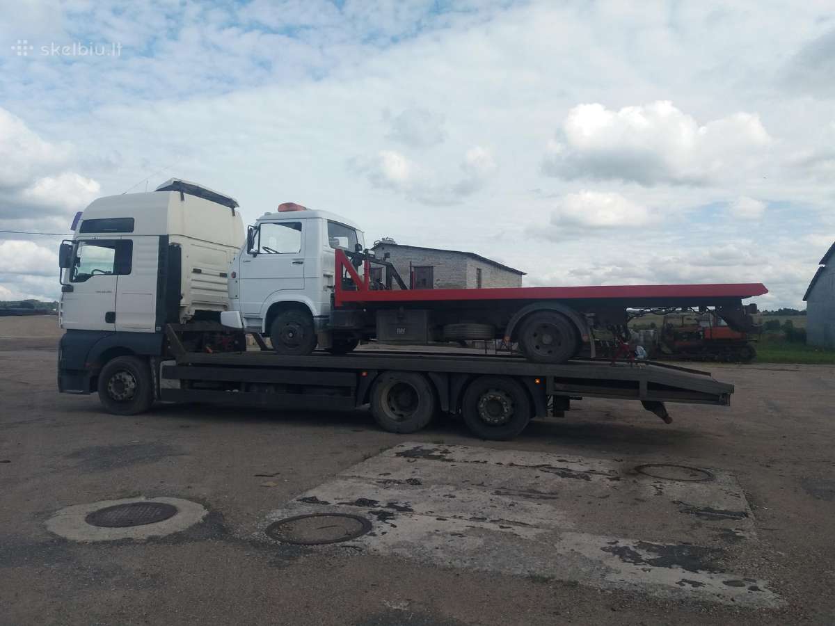 Tralas Vilniuje, statybines tech. transportavimas - nuotraukos Nr. 8