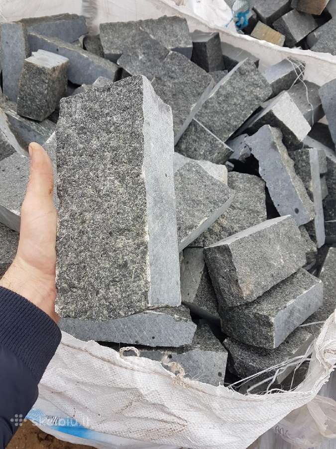 Granitinės trinkelės,"pieštukas",gabro,20x10x5 cm. - nuotraukos Nr. 8