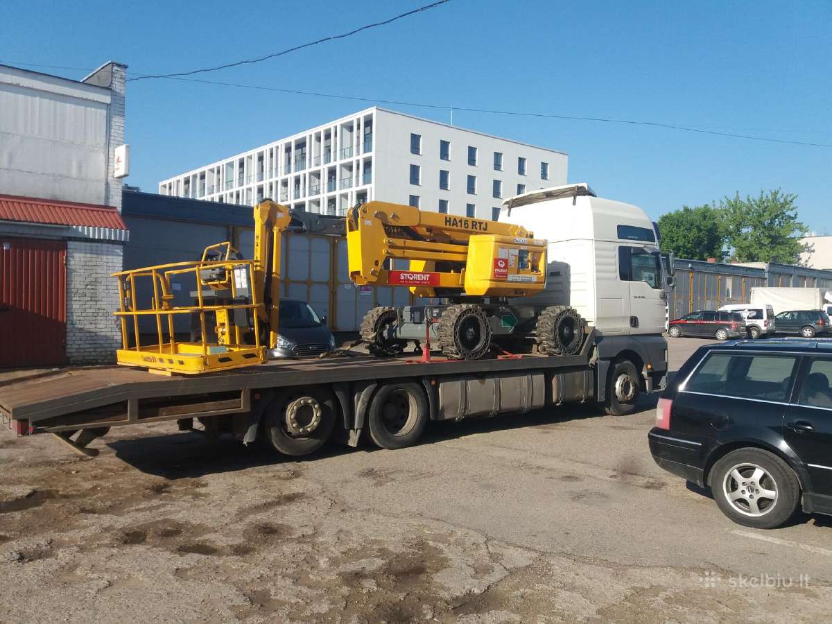 Tralas Vilniuje, statybines tech. transportavimas - nuotraukos Nr. 9