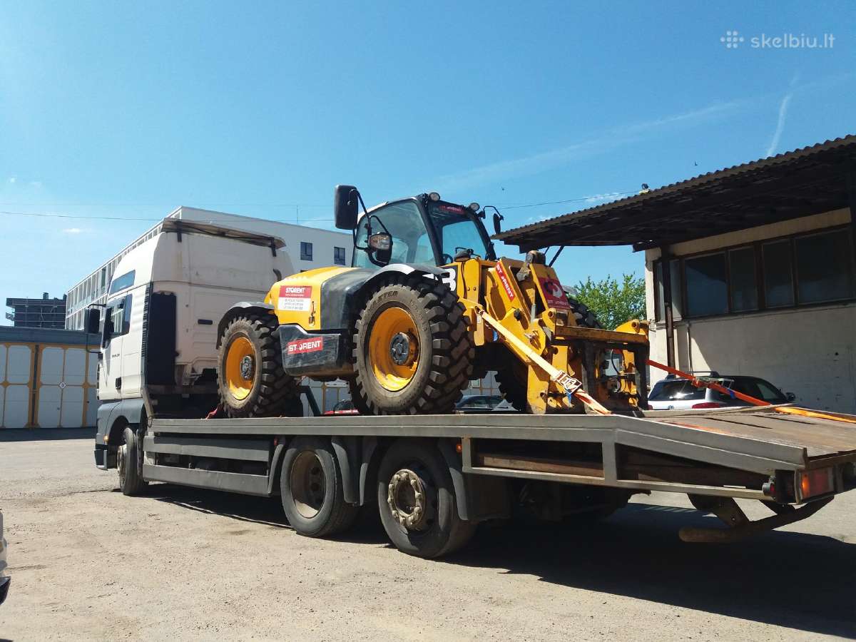 Tralas Vilniuje, statybines tech. transportavimas - nuotraukos Nr. 10