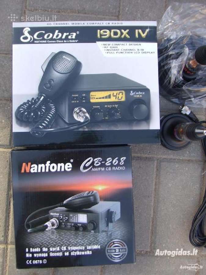 Racijos Midland,cobra,canva,nanfone ir antenos - nuotraukos Nr. 4