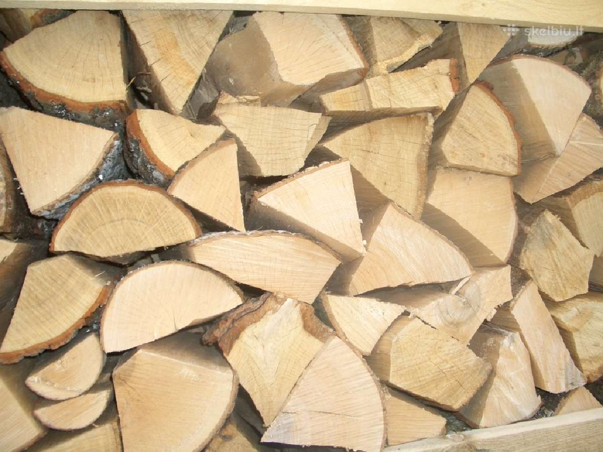 Beržinės skaldytos malkos