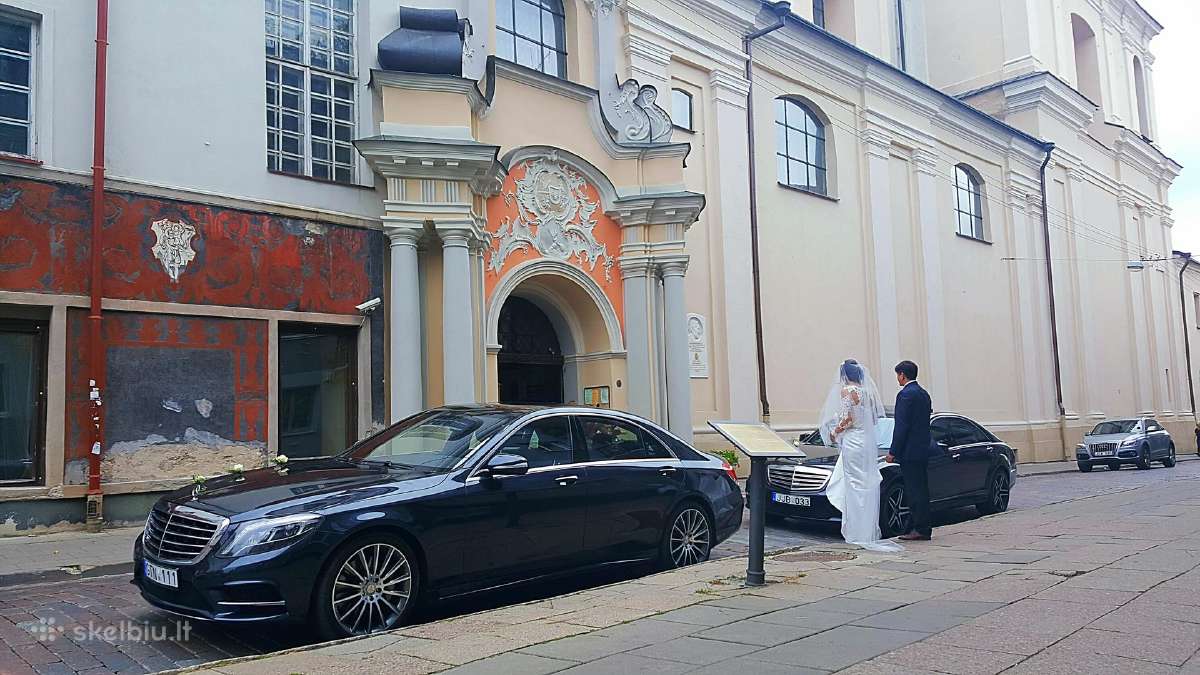 Prabangių Mercedes Benz S klasės Long nuoma - nuotraukos Nr. 2