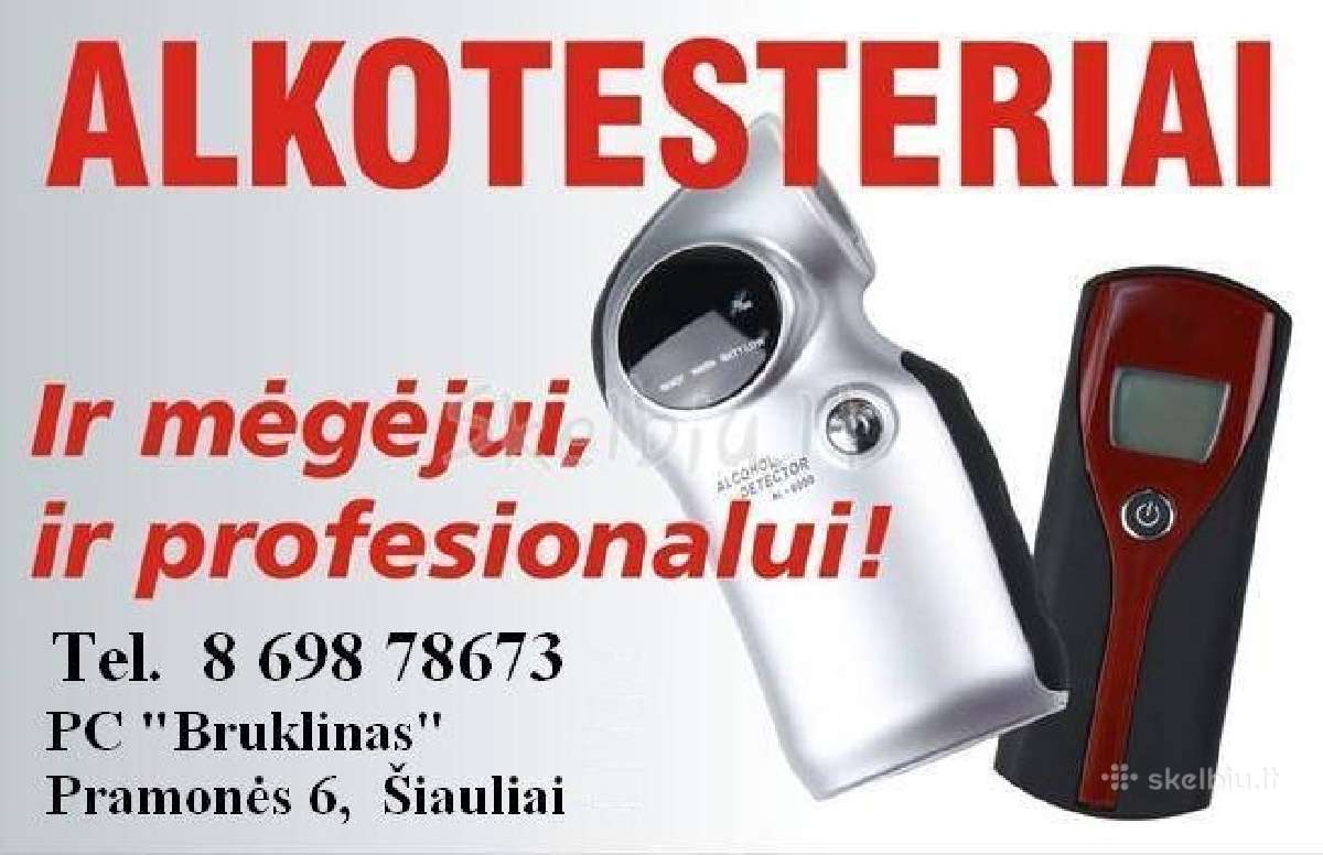 Alkotesteriai ir mėgėjui, ir profesionalui | Skelbiu.lt Alkotesteriai ir mėgėjui, ir profesionalui