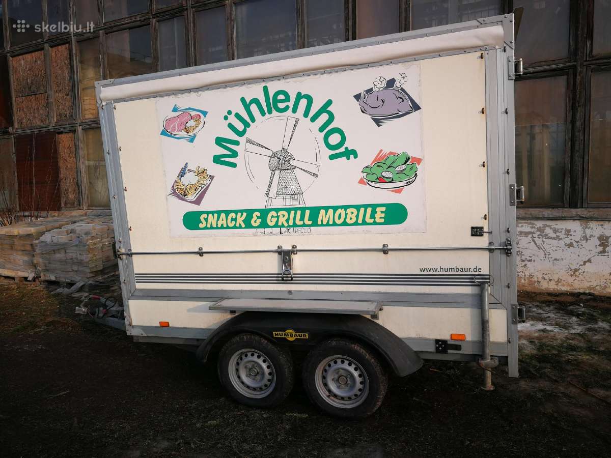 Prekybinė prekaba išnuomoju arba parduodu
