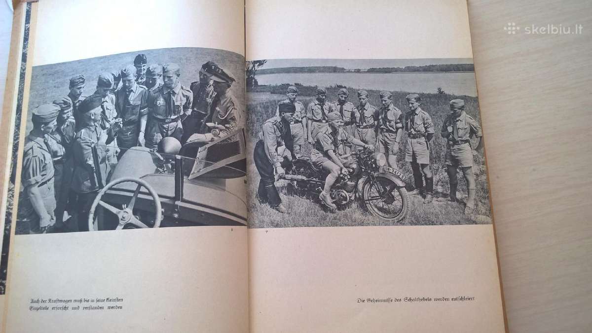 Hitlerio Naciu 1939 Originali Knyga - nuotraukos Nr. 3
