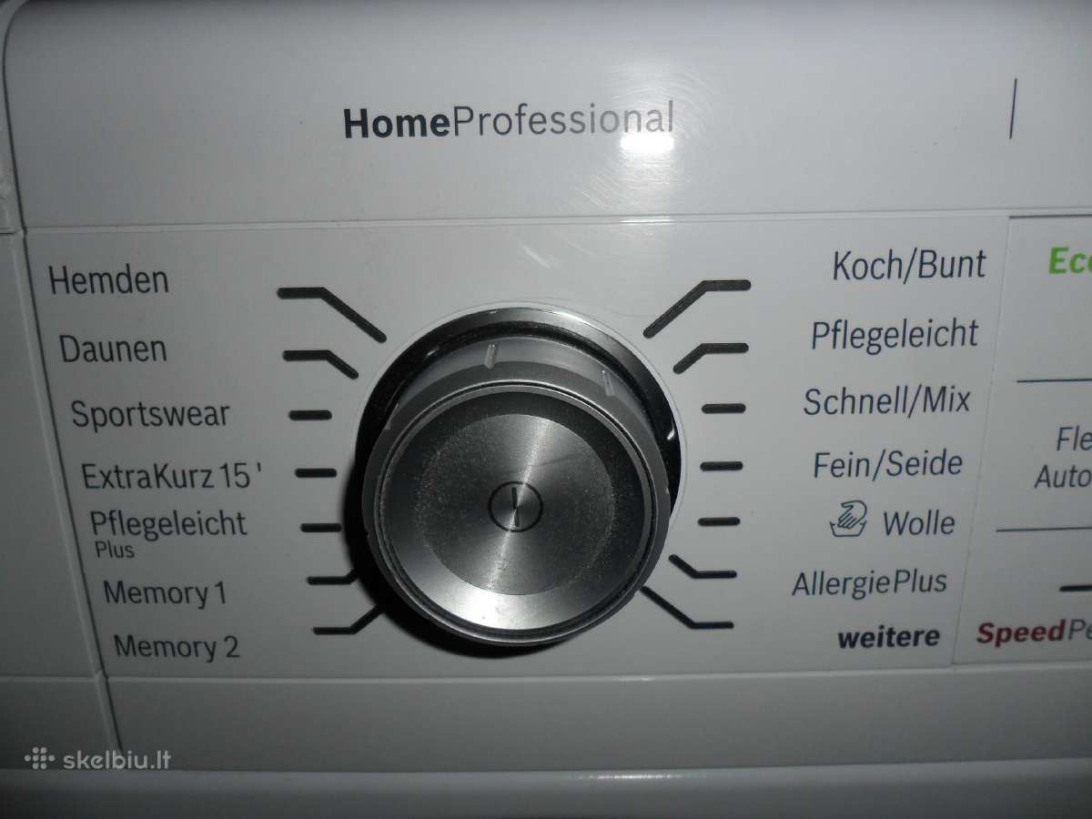 Bosch Home Professional 8kg - nuotraukos Nr. 6