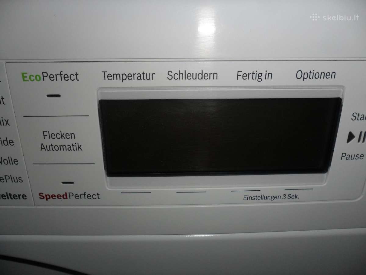 Bosch Home Professional 8kg - nuotraukos Nr. 7
